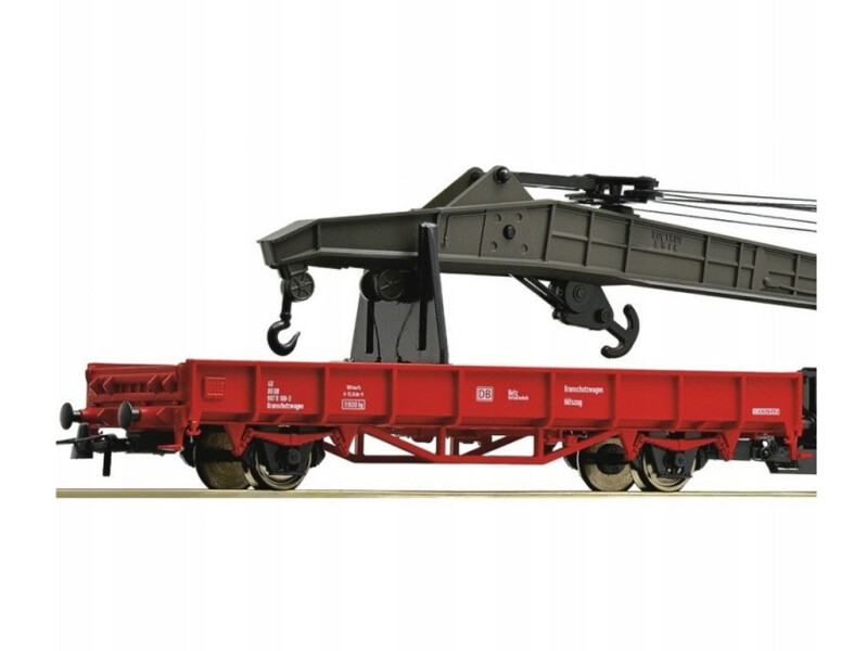 Roco Jeřábový vagón s ochranným vagónem, DB AG - 56240